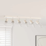 Faretto da soffitto Nichel 73 x 6,5 x 11,5 cm Metallo 4108190