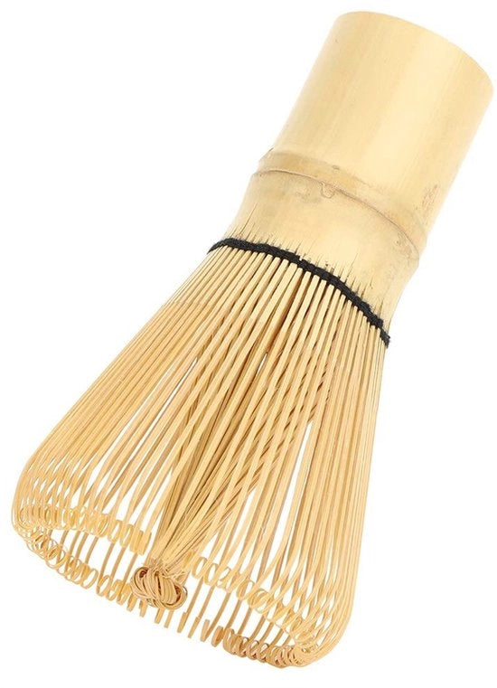 Spazzola per tè a forma di tè di matcha in bambù - Theeklopper - Tradizionale - Ecologico - Manuale - Utile Accessorio per la preparazione del tè
