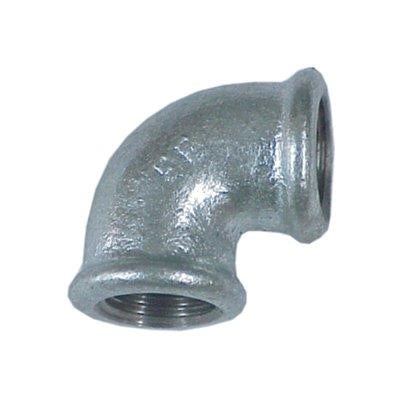 GOMITO FF GHISA ZINCATA 90 GEBO - 3/4F- 10 pezzi