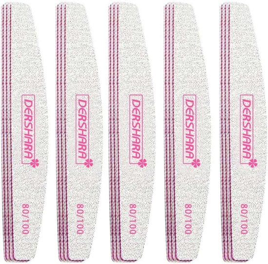 Vijli 2 in 1 - 80/100 grani - ideale per manicure - 15 pezzi
