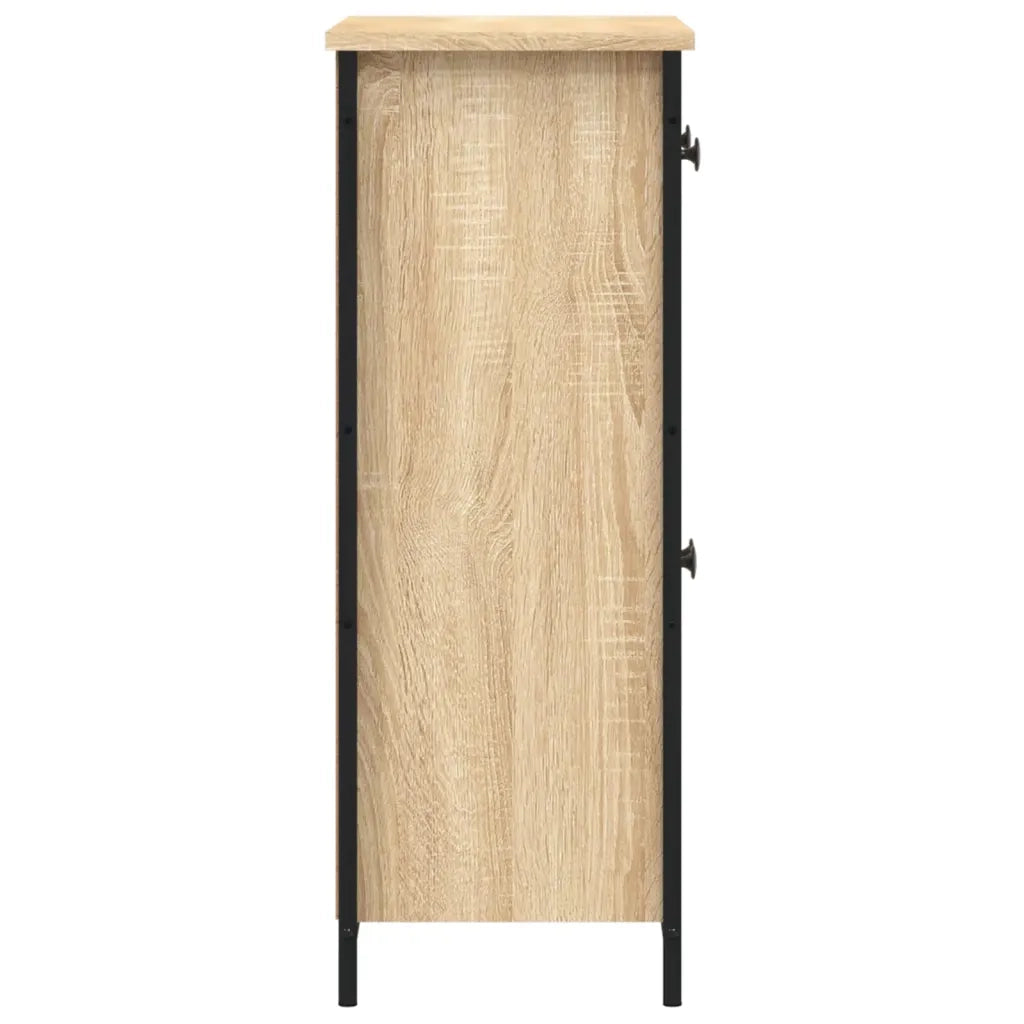 Credenza-Buffet-Armadio da cucina Rovere Sonoma 70x30x80 cm in Legno Multistrato 732447