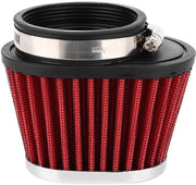 Filtro d'aria per motori - Filtro a cappello - Prestazioni aumentate - 60MM - Filtro d'aria di aspirazione accessorio - Adatto per la maggior parte delle moto