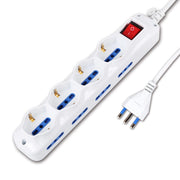 Trade Shop - Multipresa Ciabatta 12 Posti Ciabatta Prese Bipasso 220v 4 Shuko -