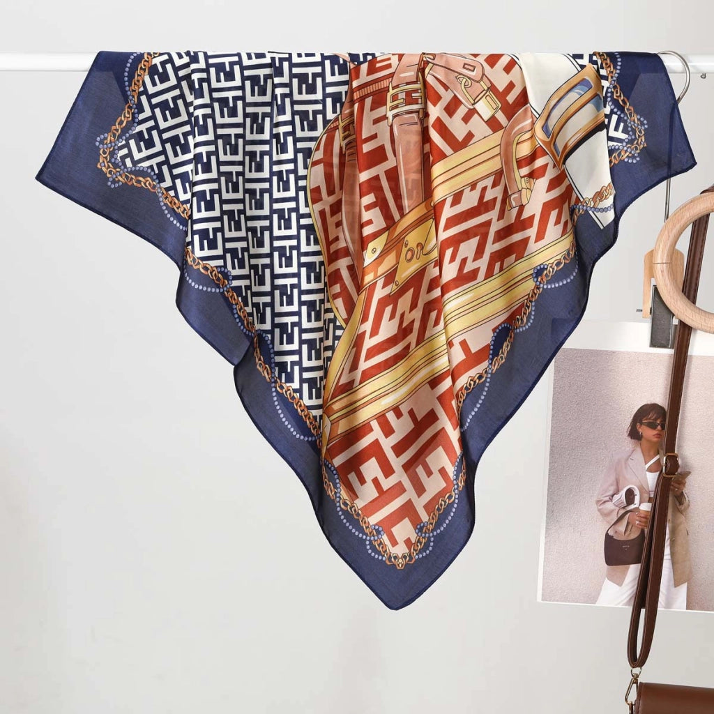Eleganti e trendy sciarpe di seta da donna, realizzate in pura seta.