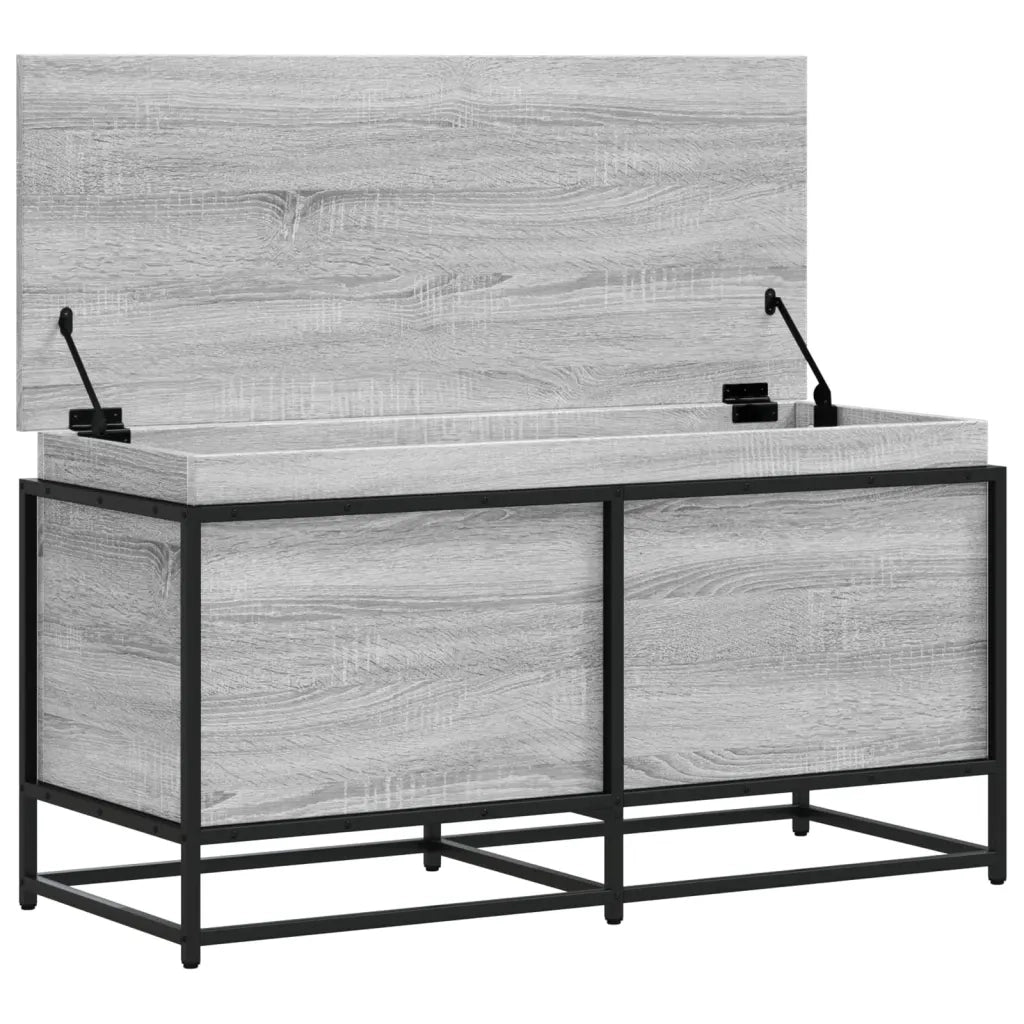 Contenitore con Coperchio Grigio Sonoma 100x40x51,5 Truciolato CFW8938920