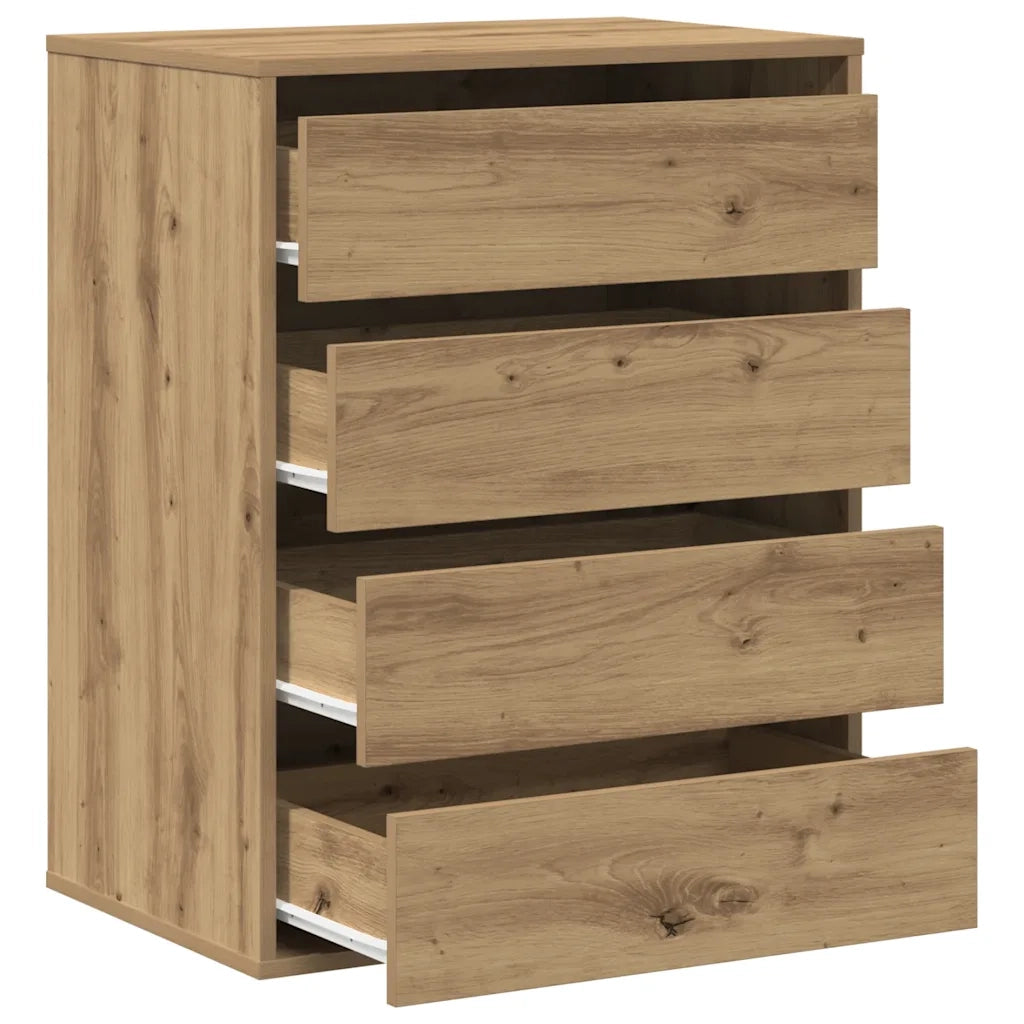 Cassettiera Angolare Rovere Artigianale 60x41x76cm Multistrato CFW6336453