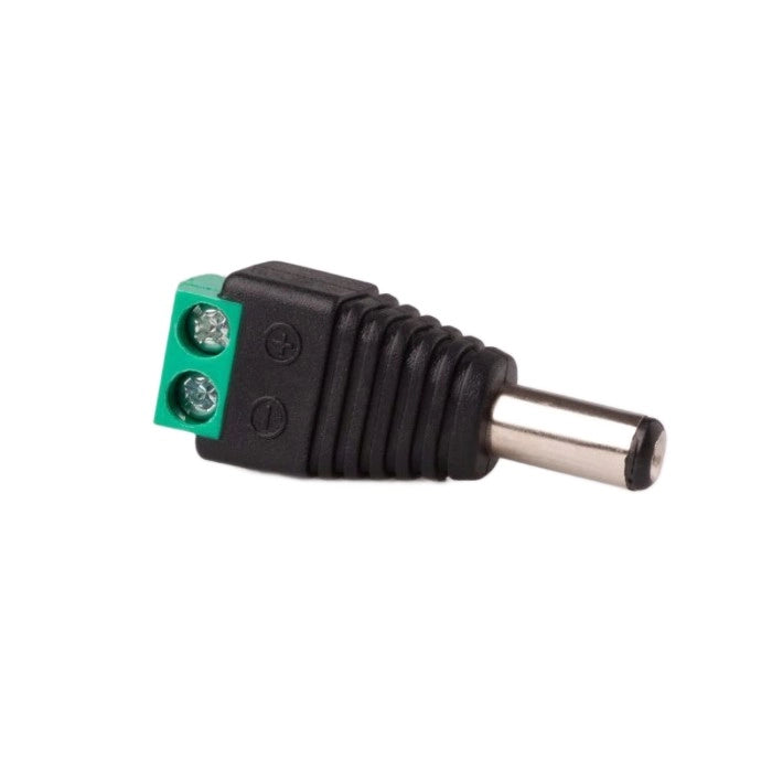Connettore DC 2.1/5.5 rapido per strip LED mono Ecolight