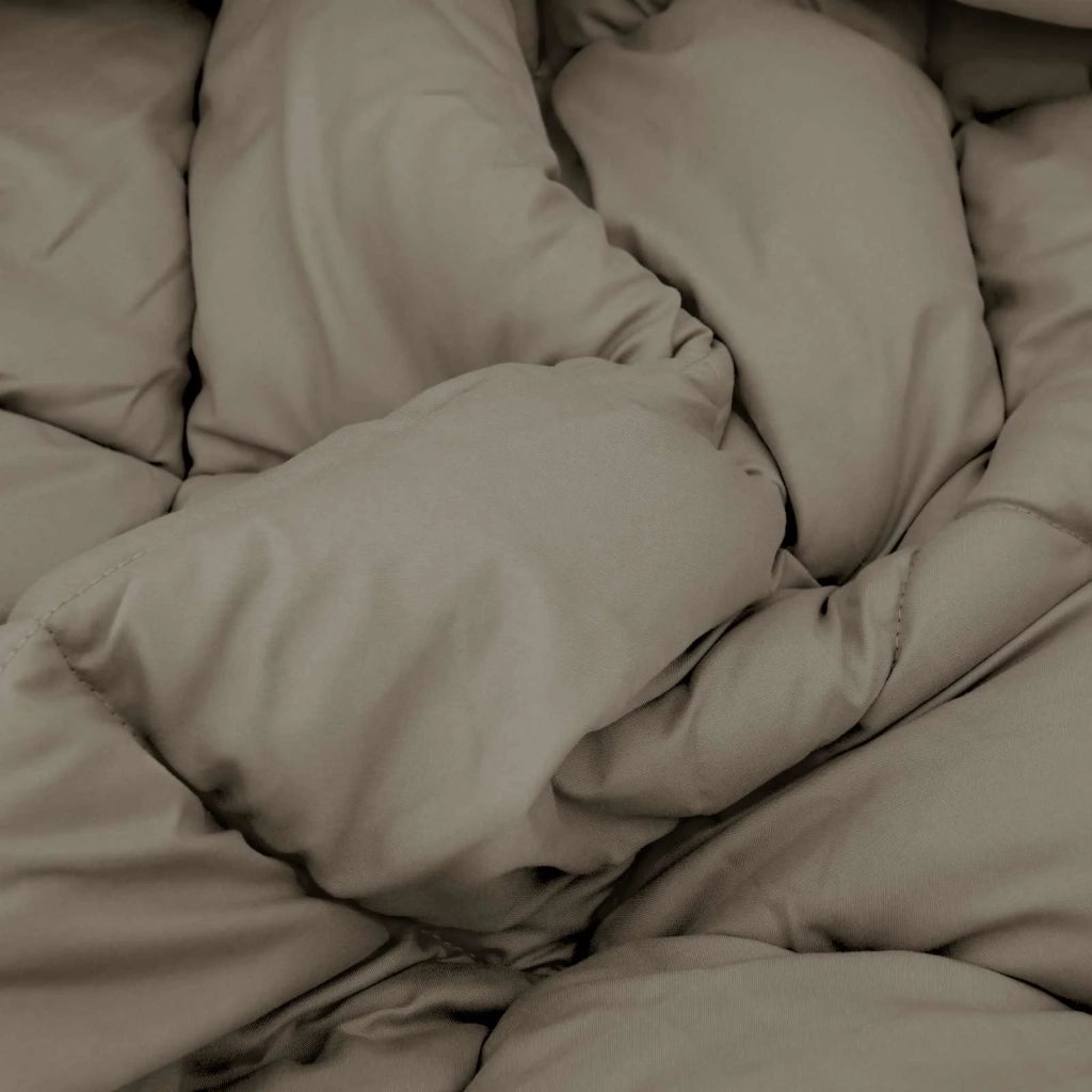 Duvet Invernale Grigio chiaro e Antracite 240 x 260 cm 42025763