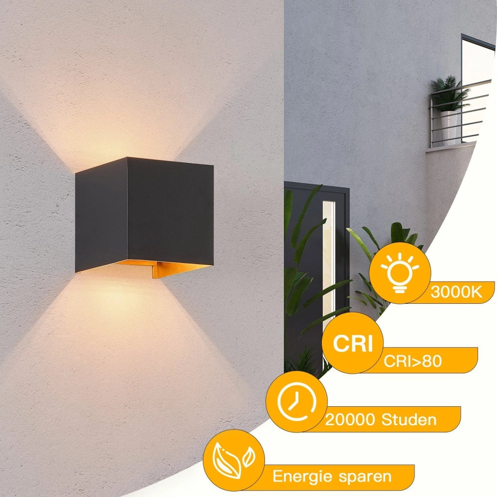 ZMH Applique Applique LED 4ER Applique da esterno Applique da interno Applique da esterno G9
