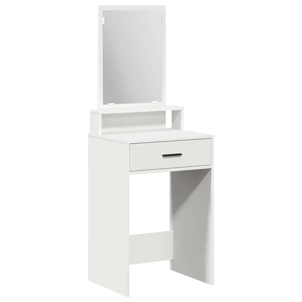 Toeletta | Tavolo da Trucco Bianco 50 x 41 x 140 cm Legno multistrato