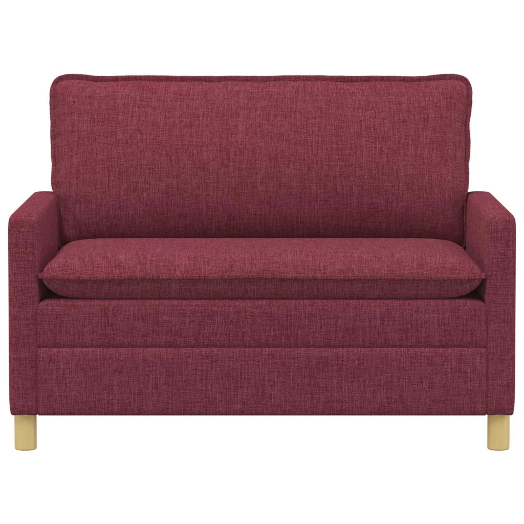 Divano Rosso Vino Tessuto 42028792