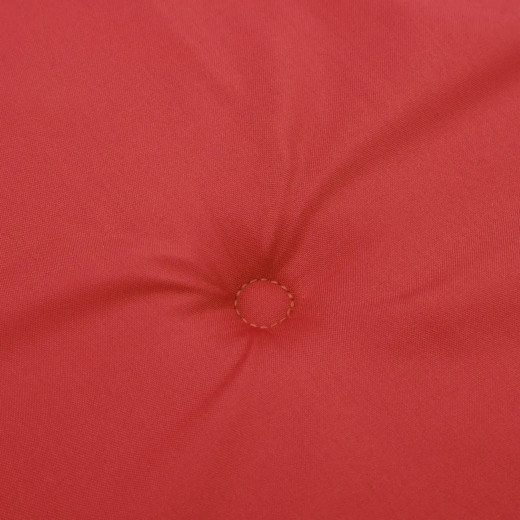 Cuscini per Sedia 6 pz Rossi 50x50x4 cm in Tessuto Oxford 314051