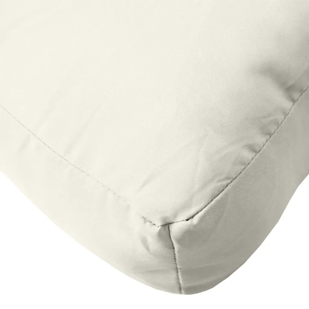 Cuscino per Pallet Crema Mélange 60x60x9,5 cm in Tessuto 4002665