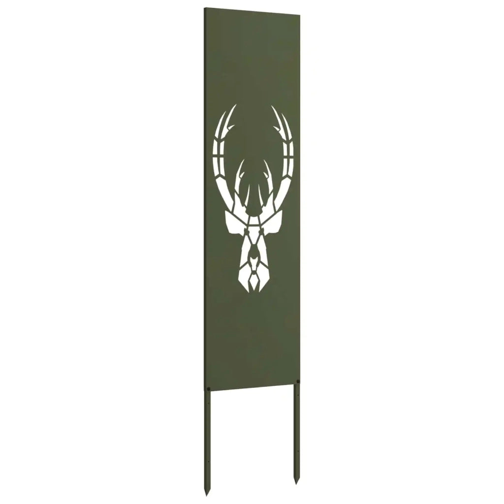 Schermo per privacy in giardino Oliver verde 32 x 140 cm 876262