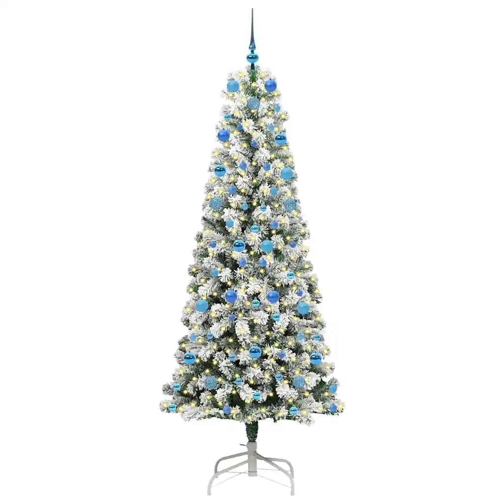 Albero di Natale Artificiale con Rami Pieghevoli 210 cm 3395611