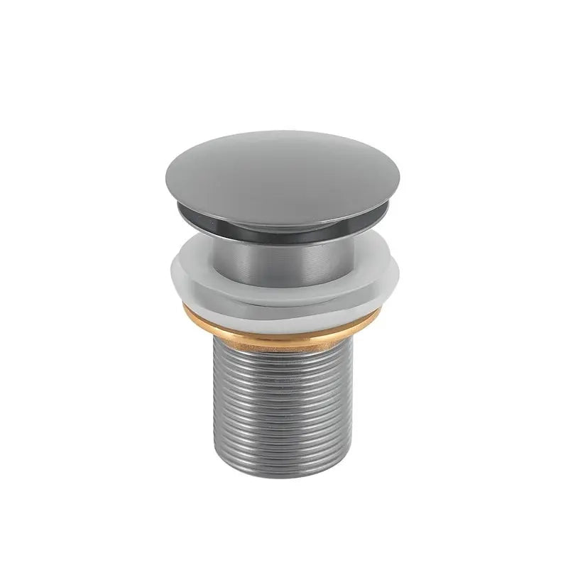 Piletta clic clac 02 in acciaio inox spazzolato universale 9-10 x 6 x 6 cm