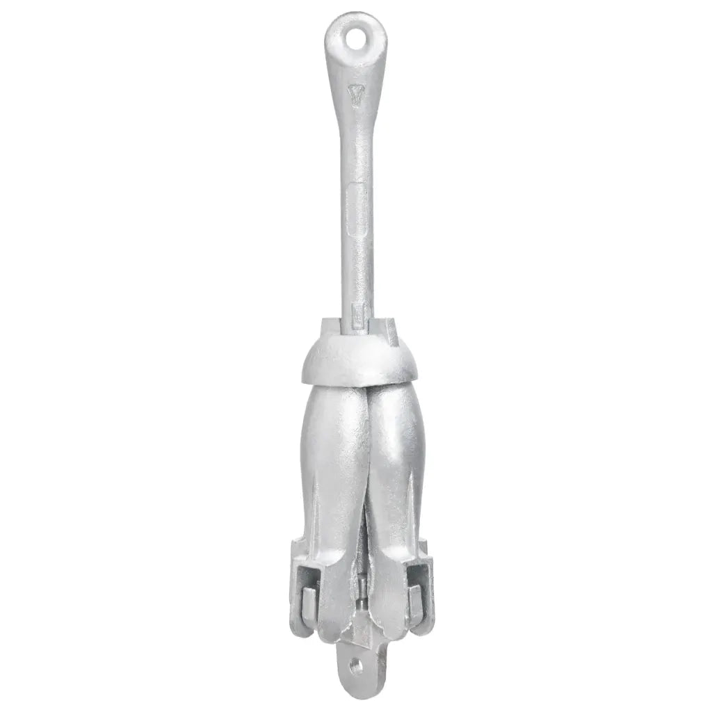 Ancora Pieghevole Argento 8 kg in Ghisa Zincata a Caldo CFW7156158