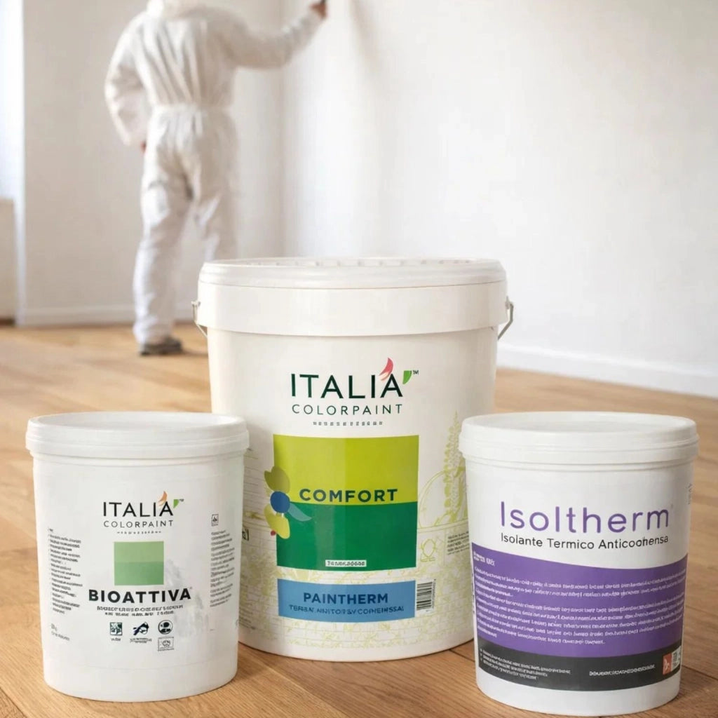 Ciclo trattamento muri antimuffa isoltherm fissativo bioattiva paintherm *** contenuto per 15 mq, confezione 1