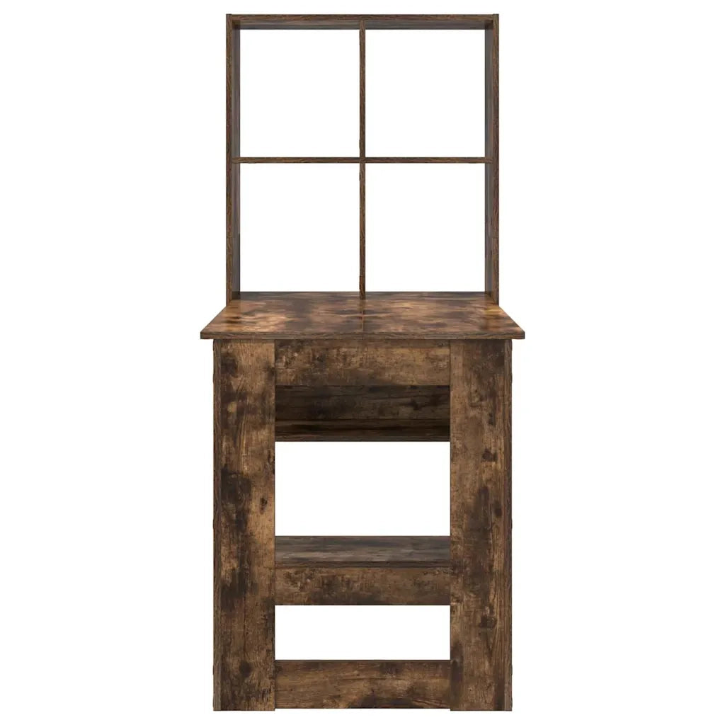 Scrivania | Tavolo da Ufficio Rovere fum¨¦ 122 x 67 x 145 cm Legno multistrato