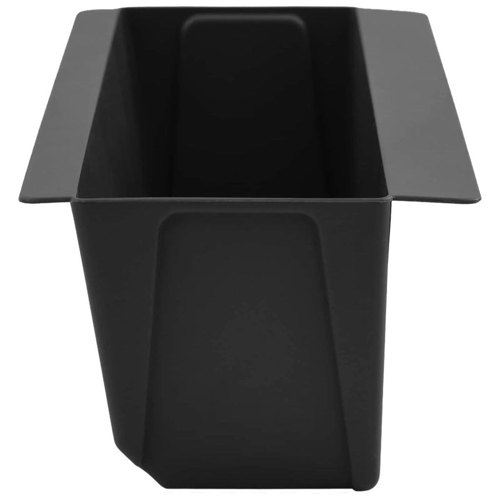 Fioriere per Euro pallet 12 pcs Nero 36 x 13,5 x 9,5 cm 42037205