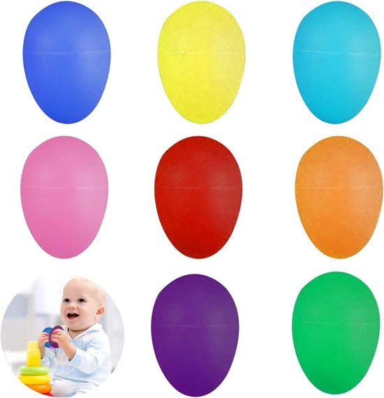 Strumento a Percussione per Bambini con Uova Colorate e Suoni.