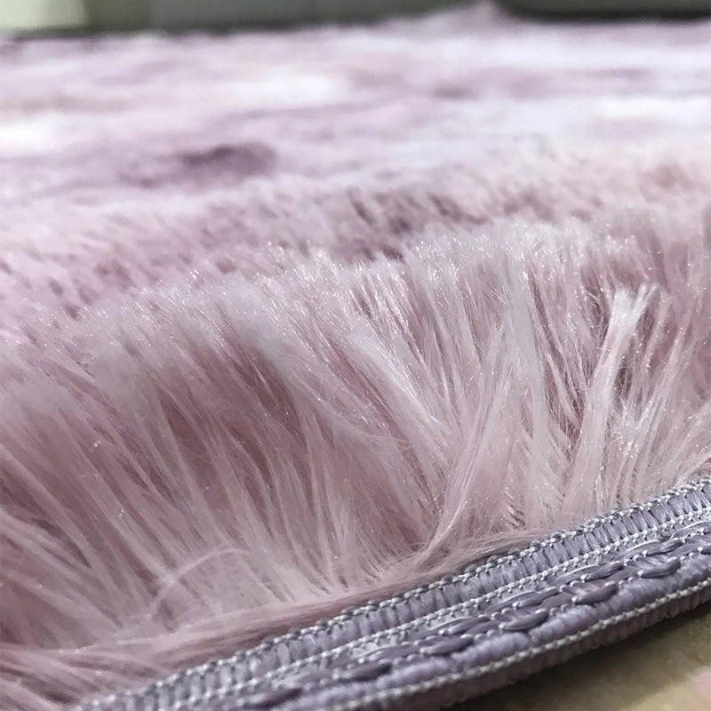 Tappeto rosa morbido e soffice 120x170 cm spesso