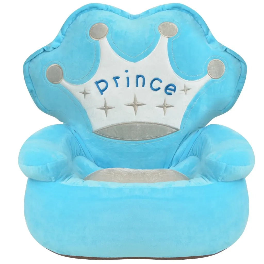 Poltrona in Peluche per Bambini Principe Blu 80157