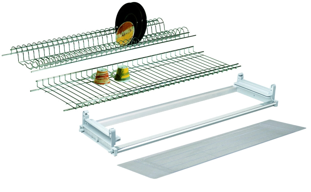 SCOLAPIATTI IN ALLUMINIO IN KIT 76 cm