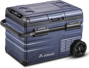 Compressore con congelatore Wi-Fi, Doppia Zona, 35L, Fino a -20°C, Collegamento USB, Per Auto, Camion, Box e Caravan