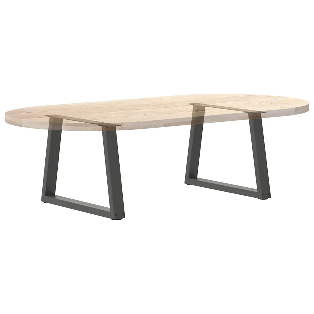 Gambe per Tavolino da Caffè a Forma di V 2 pz Antracite 70x(42-43,3) cm Acciaio 4012558
