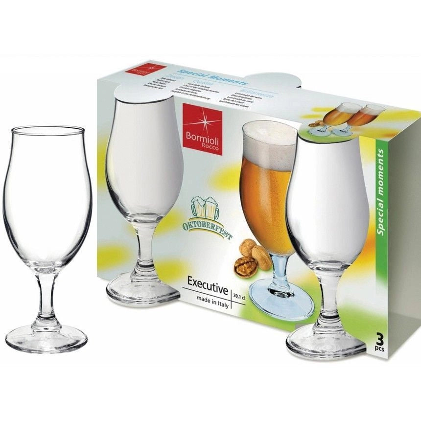 Calici Birra 0.3 Executive 3 Pz