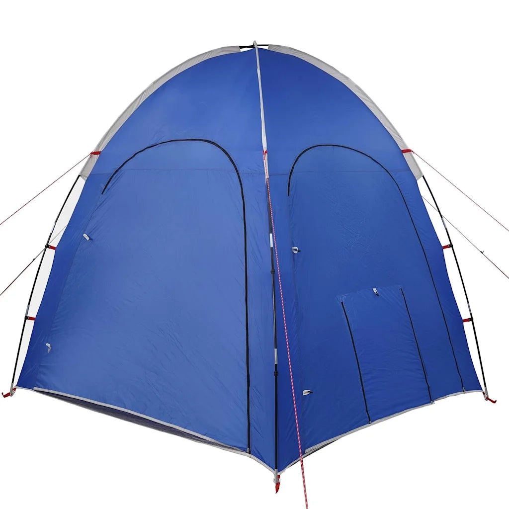 Tenda da Piscina con tetto-Tenda Spiaggia per Piscina Blu Azzurro 366 x 305 x 231 cm