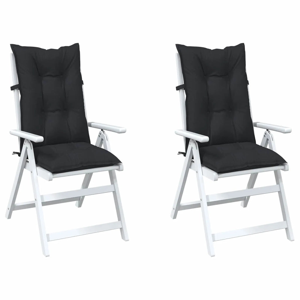 Set di cuscini per sedia alta 2 pcs Melange nero 4002367