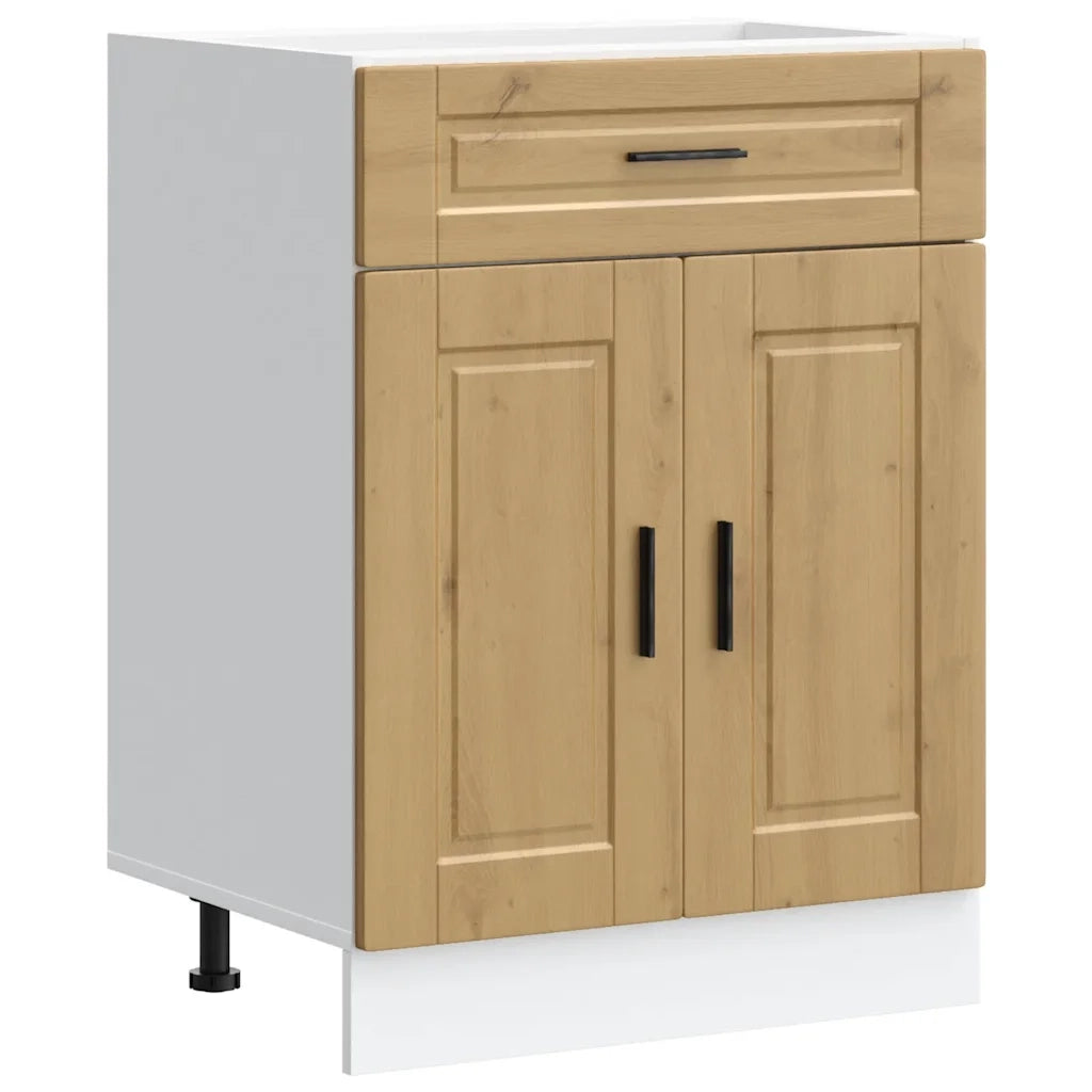 Base da Cucina-Mobile Base da Cucina Porto Rovere Artigianale Legno Multistrato 611090