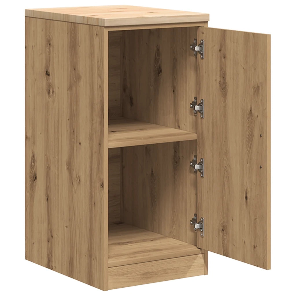 Armadietto per Garage in Rovere Artigianale 40x51x85 cm 860570