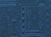 Copritavolo Salotto/Cucina Jacquard Modello Mexico Made In Italy - 140x180 - Blu