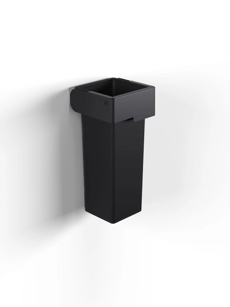 Pattumiera a Muro Contenitore da 53 L 35,5x35,5x73 cm Grigio Antracite