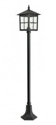 Lampione da giardino classico Wenecja 156cm E27 nero IP43