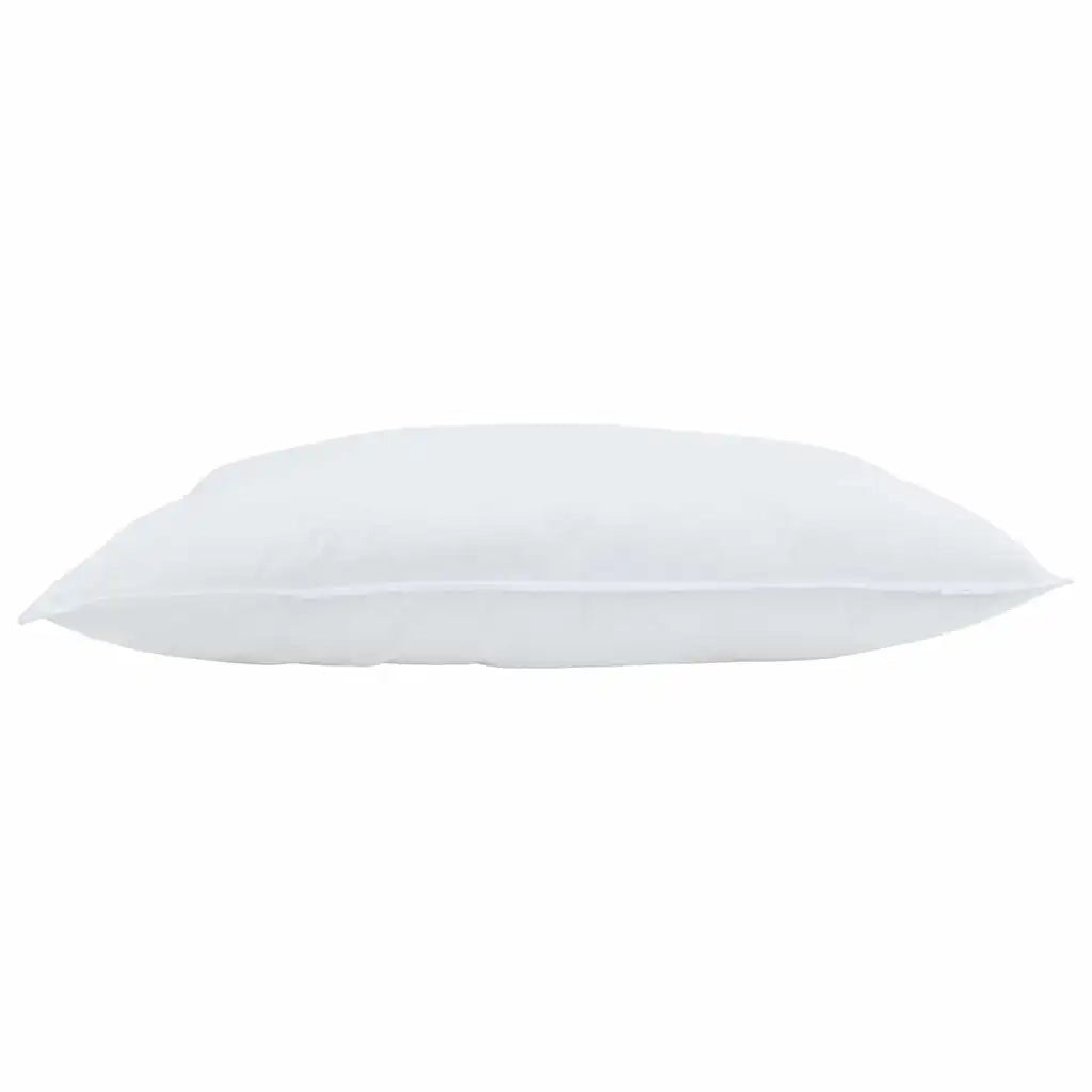 Cuscino con cuscino 2 pcs Bianco 50 x 75 cm Piuma 42007688