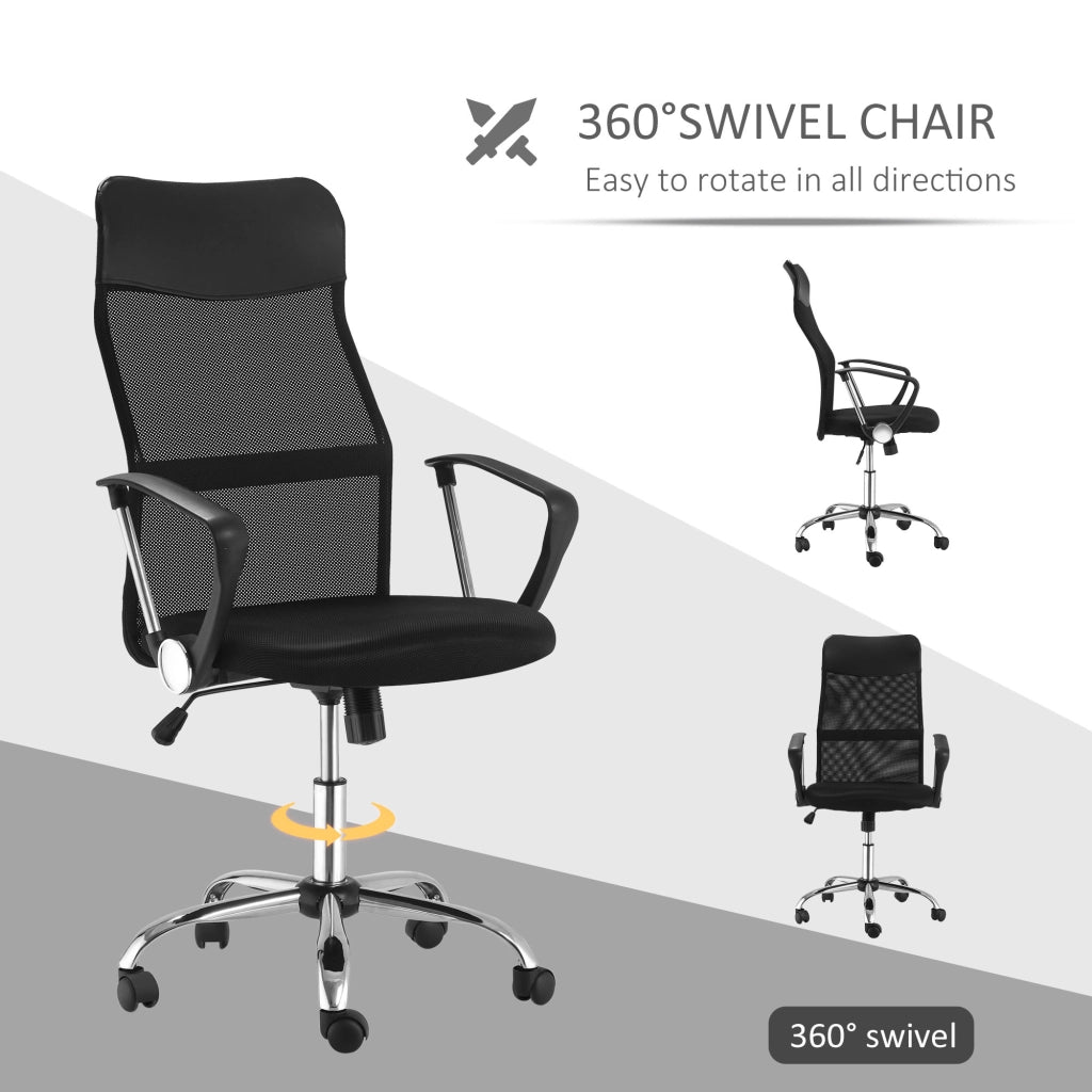 Sedia da ufficio con schienale in rete, sedia da scrivania regolabile in altezza, sedia da gaming ergonomica, sedia girevole con funzione dondolo,