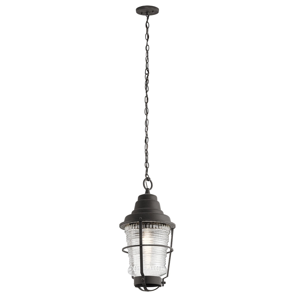 Lampada sospesa esterno Chance Harbor zinco E27 IP44