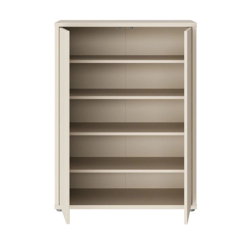 Mobile multiuso Medea 2 ante colore cashmere 74.5x34.9xH 99.1 cm.
