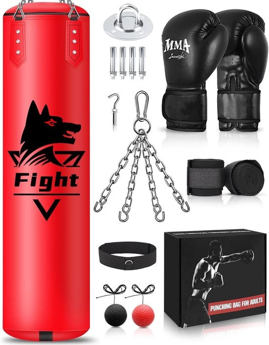 Set di protezione per pugilato pesante - kickboxing, MMA, fitness - 1 pezzo - 4FT - microfibra lavabile
