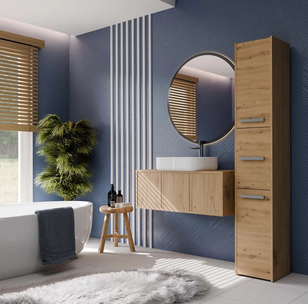 Colonna bagno SARA S33 rovere artisan