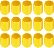Protettori di fine in gomma per tubi - 25 Pack - 5/8" (16 mm) ID - Sostanza resistente - Protezione contro la ruggine - Isolamento di polvere - Esercito di fine
