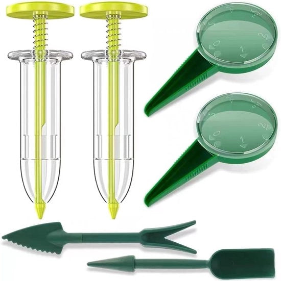 Divisore di semi manuale - 6 pezzi - Divider di semi per semi - Dispensatore di semi per giardinaggio