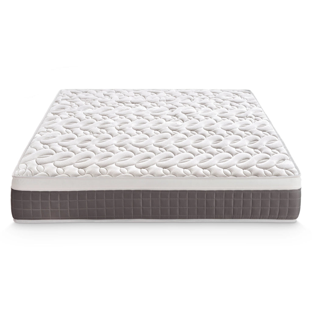 Materasso Piazza e Mezza 120x190 molle indipendenti e memory foam, altezza 25 cm, a zone di supporto differenziato, SFODERABILE, SKY