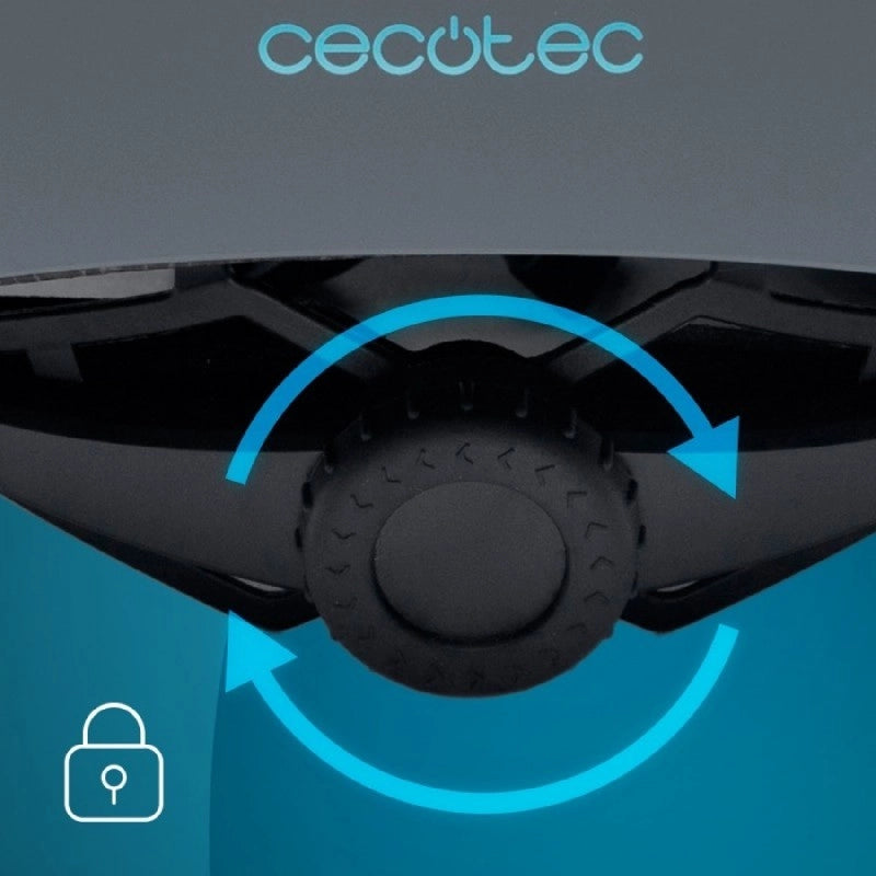 CECOTEC 07342 - Casco BrainGuard Urban Black S-M