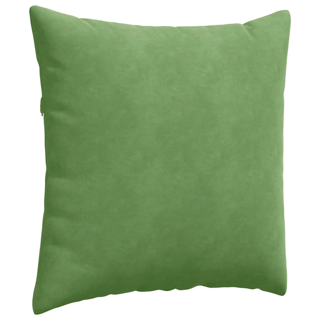Cuscini da Divano 2 pz | Cuscini per sedie Verde chiaro 80 x 80 cm