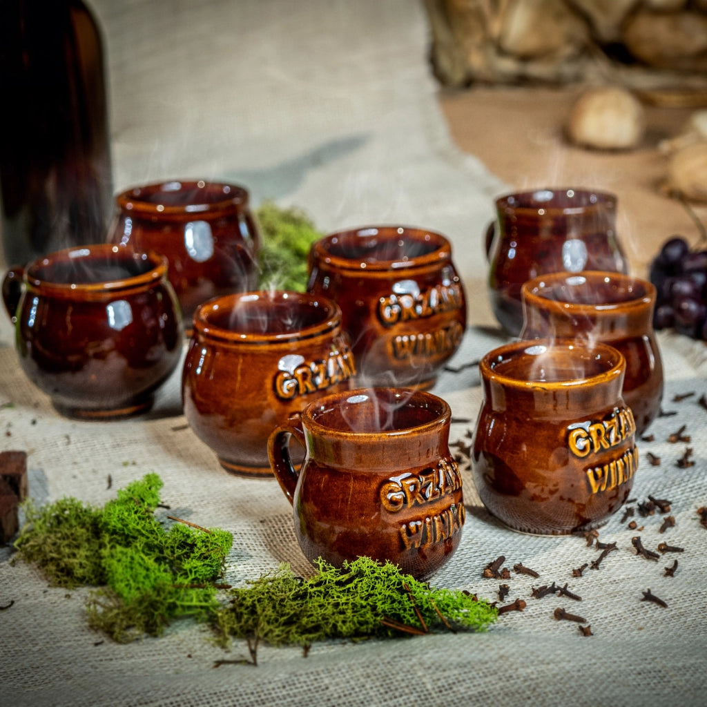 Set di 2 tazze da vin brulé KADAX da 300 ml in gres.